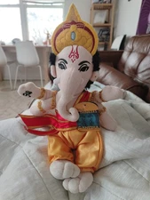 Ganesha Plush Doll By Unemployed Philosophers Guild (Little Thinkers) *See Desc*