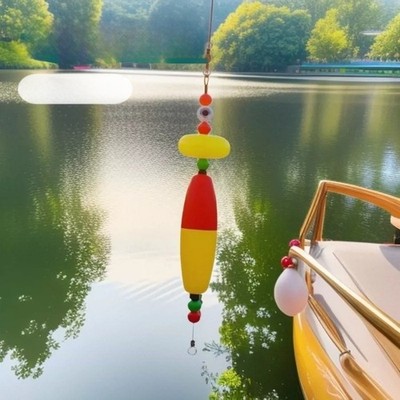6 Stück Dual Color Foam Float Rigs Vorfachschnur zum Meeresangeln