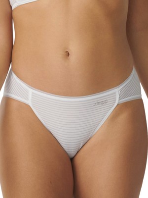 XS (8) Sloggi Tai Briefs Ever Fresh Plus Knickers Mid Rise Bikini Brief Lingerie
