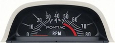 Hood Tachometer 5200 Redline Amd Fits 1968 Pontiac Firebird K-6468972