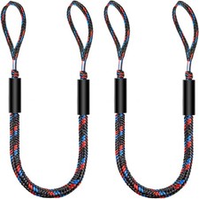 Boat Bungee Dock Lines 4 Ft Mooring Rope Accessories