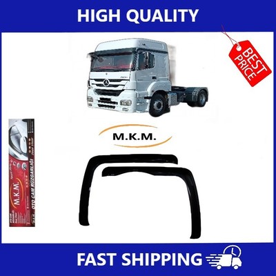 For Mercedes Axor 2001-2015 Plastic Window Wind Deflector Rain Sun Guard
