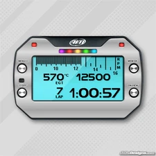 CHROME STYLE GEL STICKER FOR MYCHRON 5 - KARTING