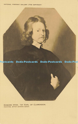 R620551 Edward Hyde 1. Earl of Clarendon Gerand Soest National Portrait Gallery