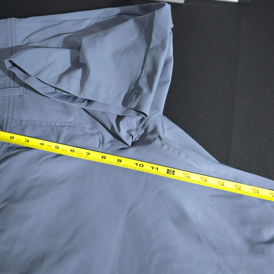 Pantalones Cortos de Golf Alberto Hombres Talla 54 38x10 Ernie 3XDRY Cooler Calce Regular 100 Oeko Tex Foto 3 de 4