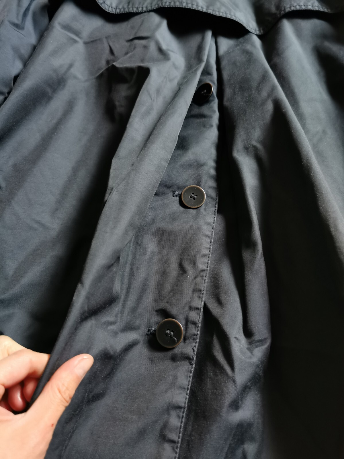 Zara Basic Rain Coat / Jacket UK Small - image 4