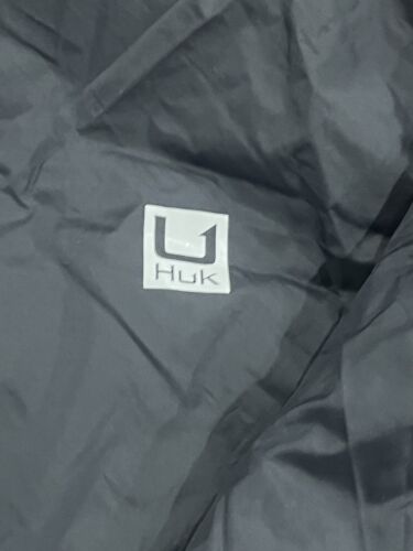 Chaqueta HUK Performance Para Hombres M Negra Primaloft Nylon Pesca Hinchada Senderismo - Imagen 4 de 7