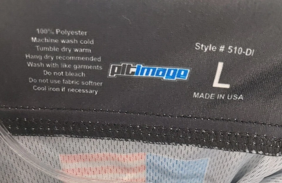 MC Prospector Mens Large Black Short Sleeve Button Up Shirt Made in USA - Image 3 of 4