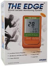 THE EDGE Lactate Meter, Test Kit for Lactate. Lactic Acid Monitor. USA Seller