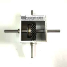 Trasmissione ad angolo retto 90° 1:2 ingranaggio conico reversibile telaio in alluminio angolo