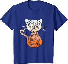 Its Just A Bunch Of Hocus Pocus Halloween Cat Lover Youth Unisex T-shirt