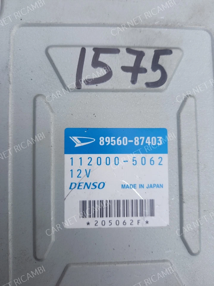 89560-87403 CENTRALINA MOTORE DAIHATSU TERIOS J1 1.3 4X4 61KW DENSO 112000-5062 - Immagine 2 di 4