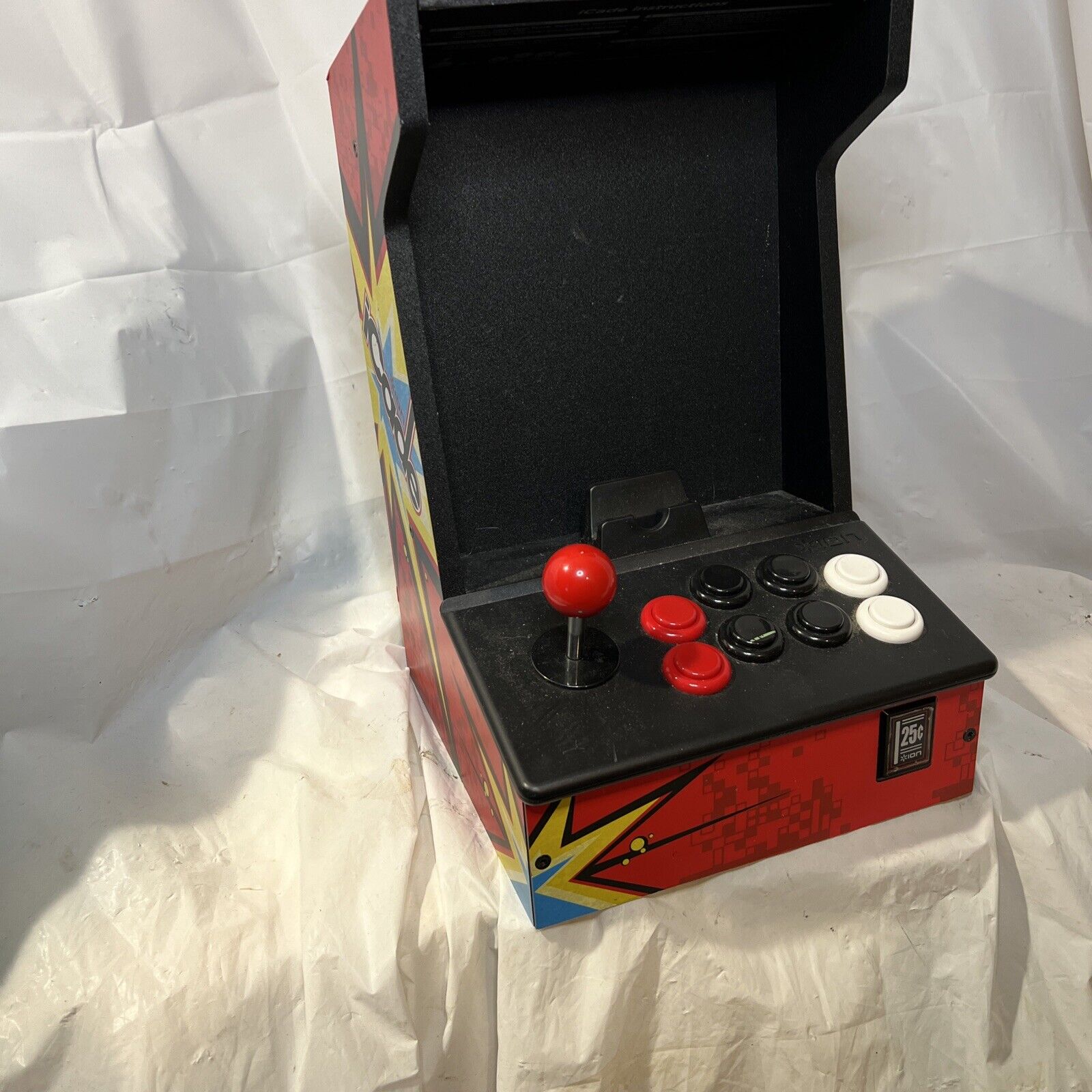 ION iCade - Tabletop Arcade Bluetooth Video Gaming Cabinet For iPad