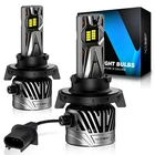 NOVSIGHT H13 9008 LED Headlight Bulbs 40000LM High Low Beam Bright White 6500K
