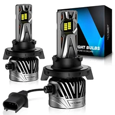 NOVSIGHT H13 9008 LED Headlight Bulbs 40000LM High Low Beam Bright White 6500K