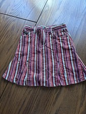 vtg the childrens place girls striped skirt 4
