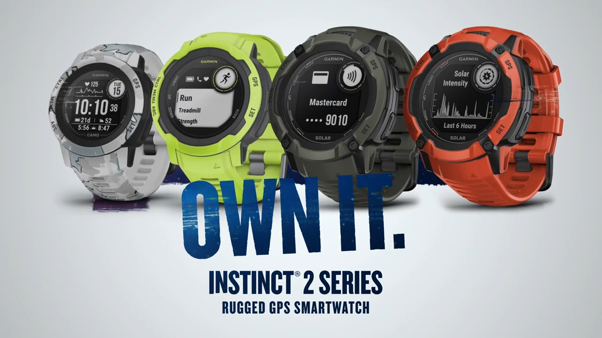 Garmin Instinct 2/2S Solar Rugged GPS Smartwatch with Solar Garmin Instinct 2/2S Solar Rugged GPS Smartwatch with Solar