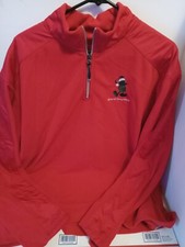 VINTAGE WALT DISNEY WORLD 1/4 ZIP FLEECE MENS SIZE XXL