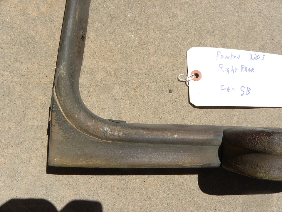 Mercedes Benz Ponton 220S W180 W128 right rear wooden wood window frame trim sb Foto 2 de 4