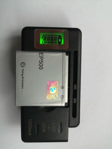 Sony EP500 Battery + Universal LCD charger for Ericsson X8 U5i E15i E16i WT19i - 第 12/12 張圖片