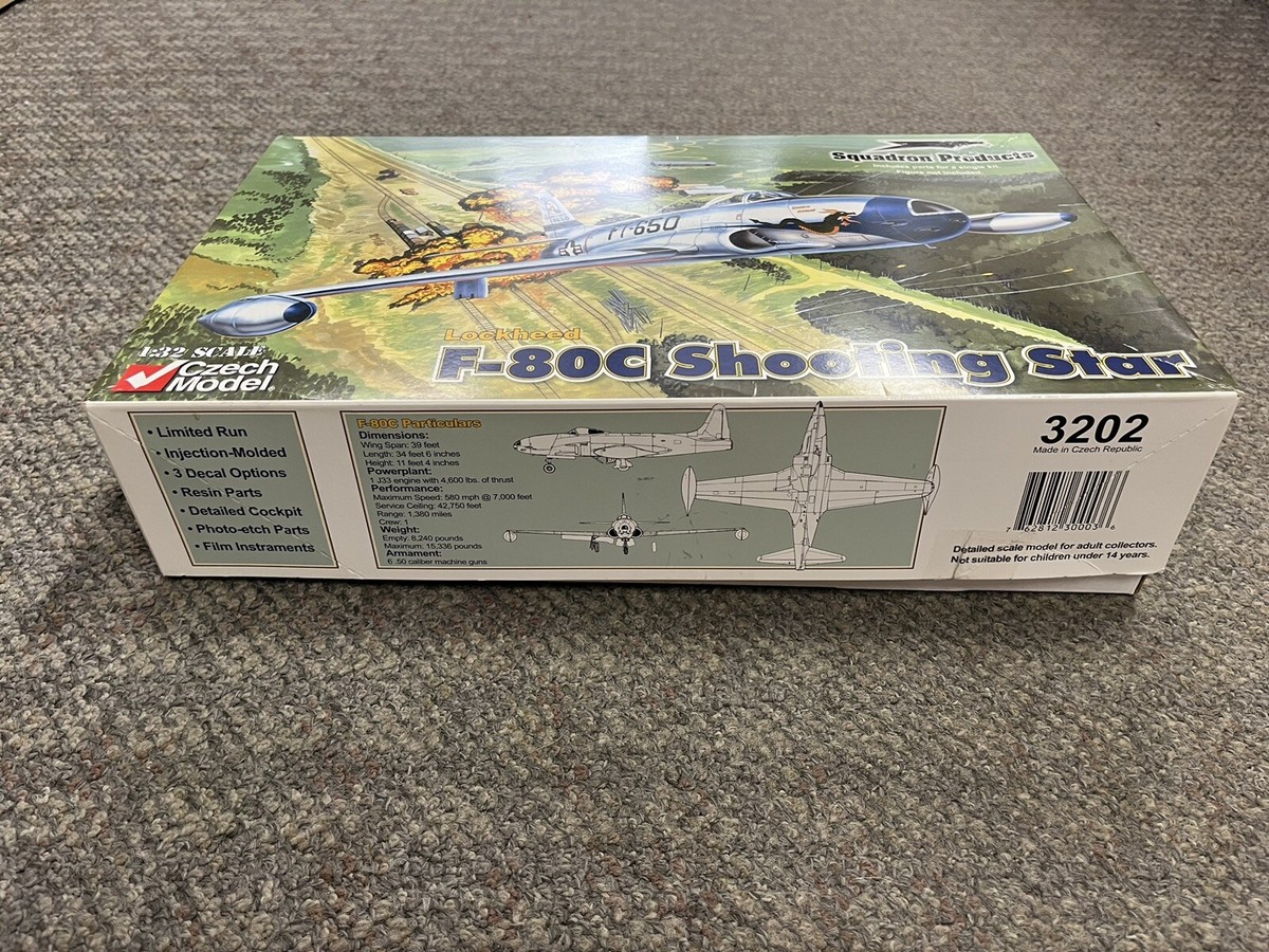 航空機・ヘリコプター F-80C Shooting Star 1/32 CzechModel 1/32 F-80C Shooting Star, by Scott Van Aken