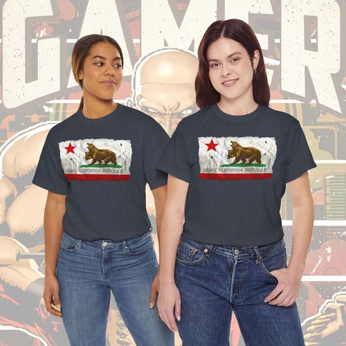 Camiseta Unisex Fallout Game New California Republic, Colección Camiseta Gaming - Imagen 164 de 181