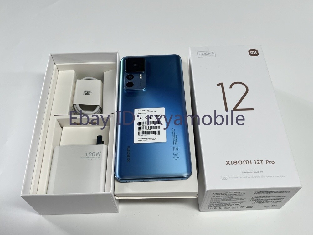 Xiaomi 12T Pro 限定モデル　RAM増量 12GB 256GB　美品 Amazon.com: Xiaomi 12T Pro 5G + 4G Lte (256Gb+8Gb) Unlocked