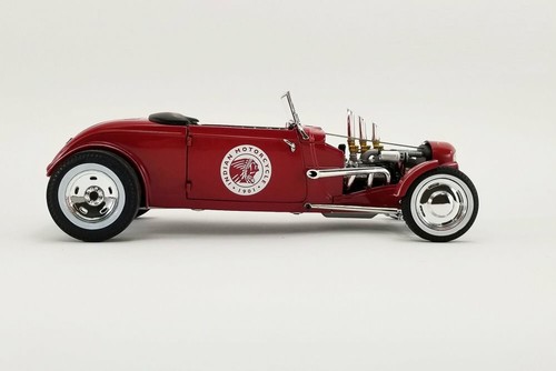 INDIAN MOTORCYCLES 1934 HOT ROD ROADSTER 1/18 scale DIECAST CAR GMP 18958 - Picture 2 of 9