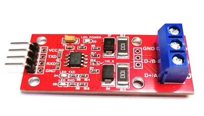 UART(TTL) to RS485 adapter with Over-Current/-Voltage protection & dupont cables