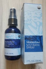 Motherlove Sitz Bath Spray Postpartum Organic Gentle Herbs Mist Yarrow Lavender