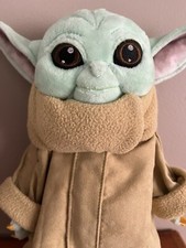 Baby Yoda Plush Grogru Star Wars Mandalorian THE CHILD Doll Disney 10" Stuffed 