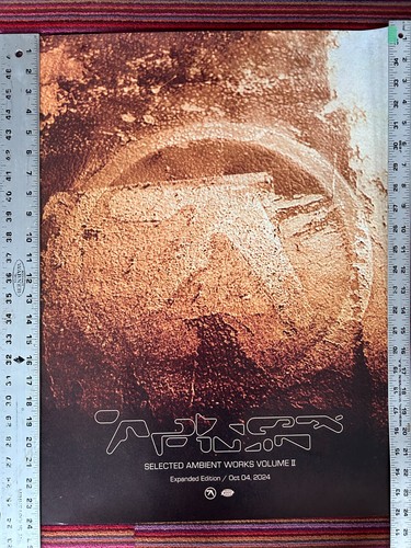 APHEX TWIN SELECTED AMBIENT WORKS Volume II CD/LP Promo Only Record Store Poster - Bild 3 von 5