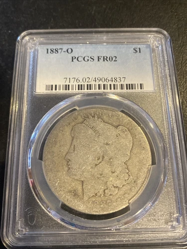 LOWBALL 1887-O Morgan Silver Dollar NGC Low Ball FR2 FR-2 Fair Pocket Piece