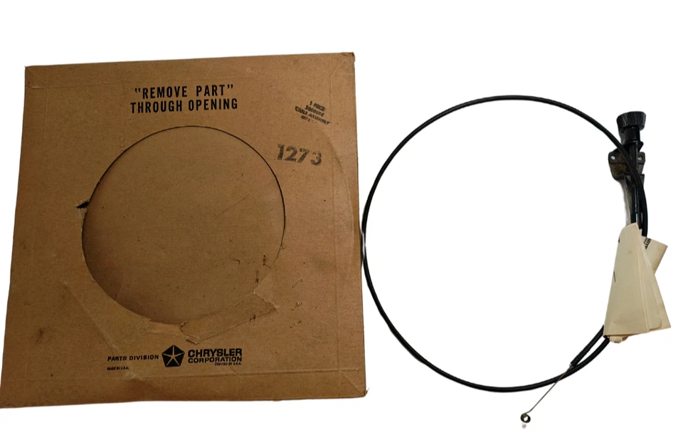 Dodge Plymouth Belvedere Coronet 1965-1969 cable de ventilación de aire fresco 2661990 nuevo en stock Foto 2 de 4