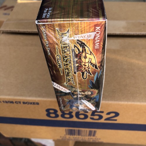 YuGiOh 5Ds Cuervo Duelista Booster Box 36 Paquetes NUEVO SELLADO 1a Edición - Imagen 4 de 4
