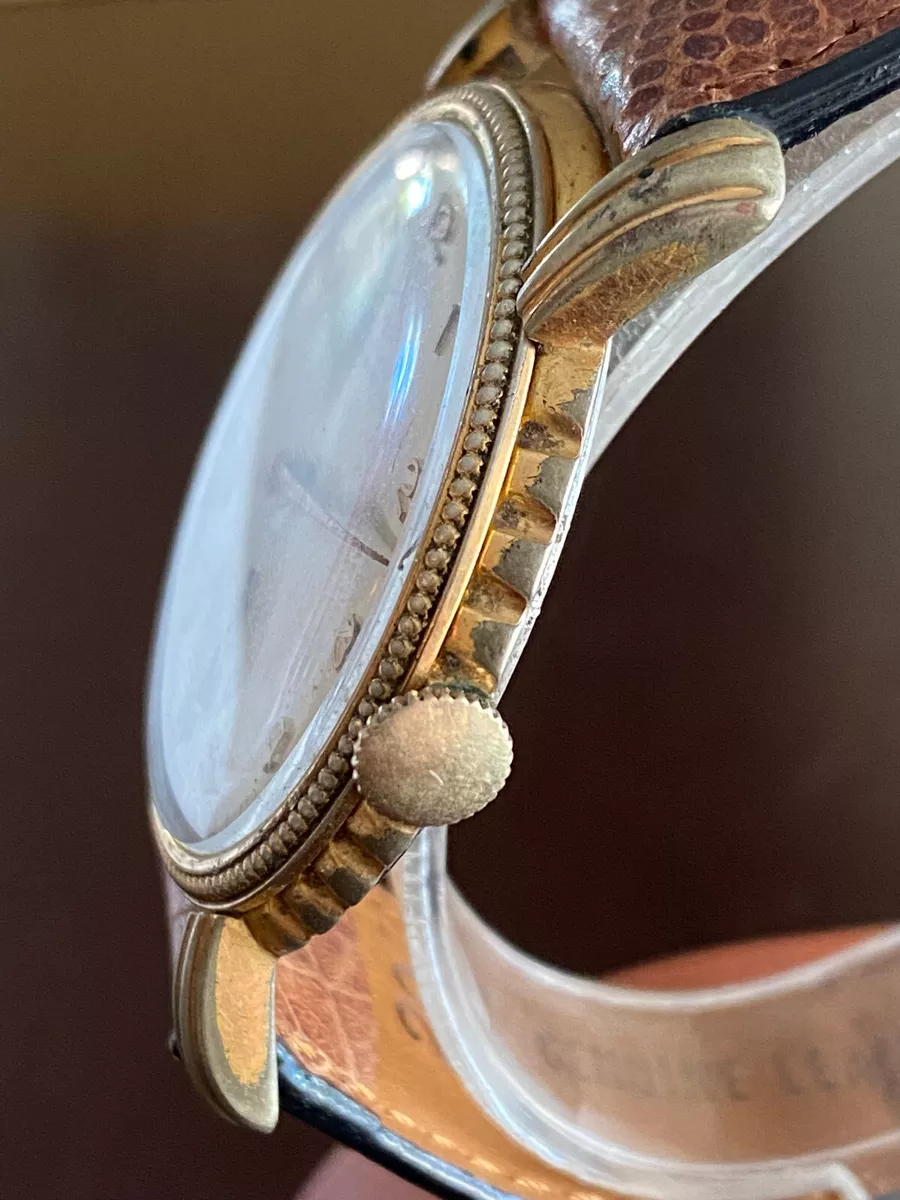 VINTAGE MEN S RADO EXACTO WRIST WATCH BOTTLE CAP EDGE KEEPING