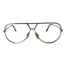 Ferrari Sunglasses - Mod. F28 Vintage Gold Pilot Aiviator Frames H5289