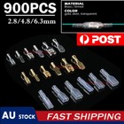 900X M&F Spade Quick Splice Wire Crimp Connectors Terminal for Car Audio Speaker