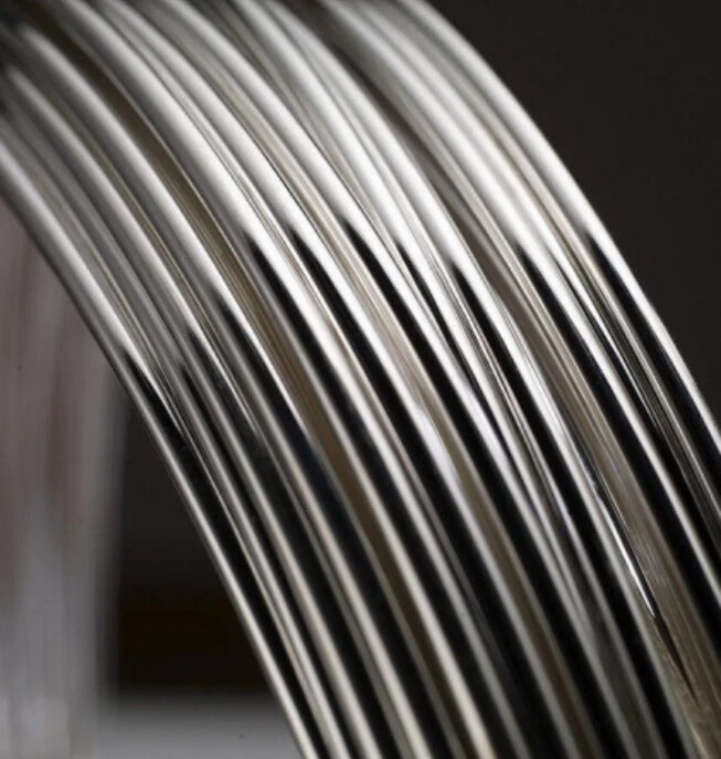 Alambre redondo astilla pura 1M 999 sólido muerto suave plata fina alambre artesanal 18-9ga Foto 3 de 4