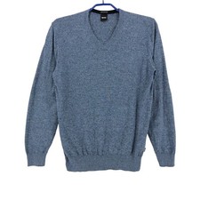 HUGO BOSS Men Pacello V-Neck Jumper Pullover Sweater Size L