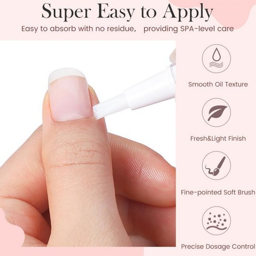 Cuticle Oil for Nails Nail Strengthener Pen Cuticle Softener Hydrating Nail fit - Picture 9 of 12