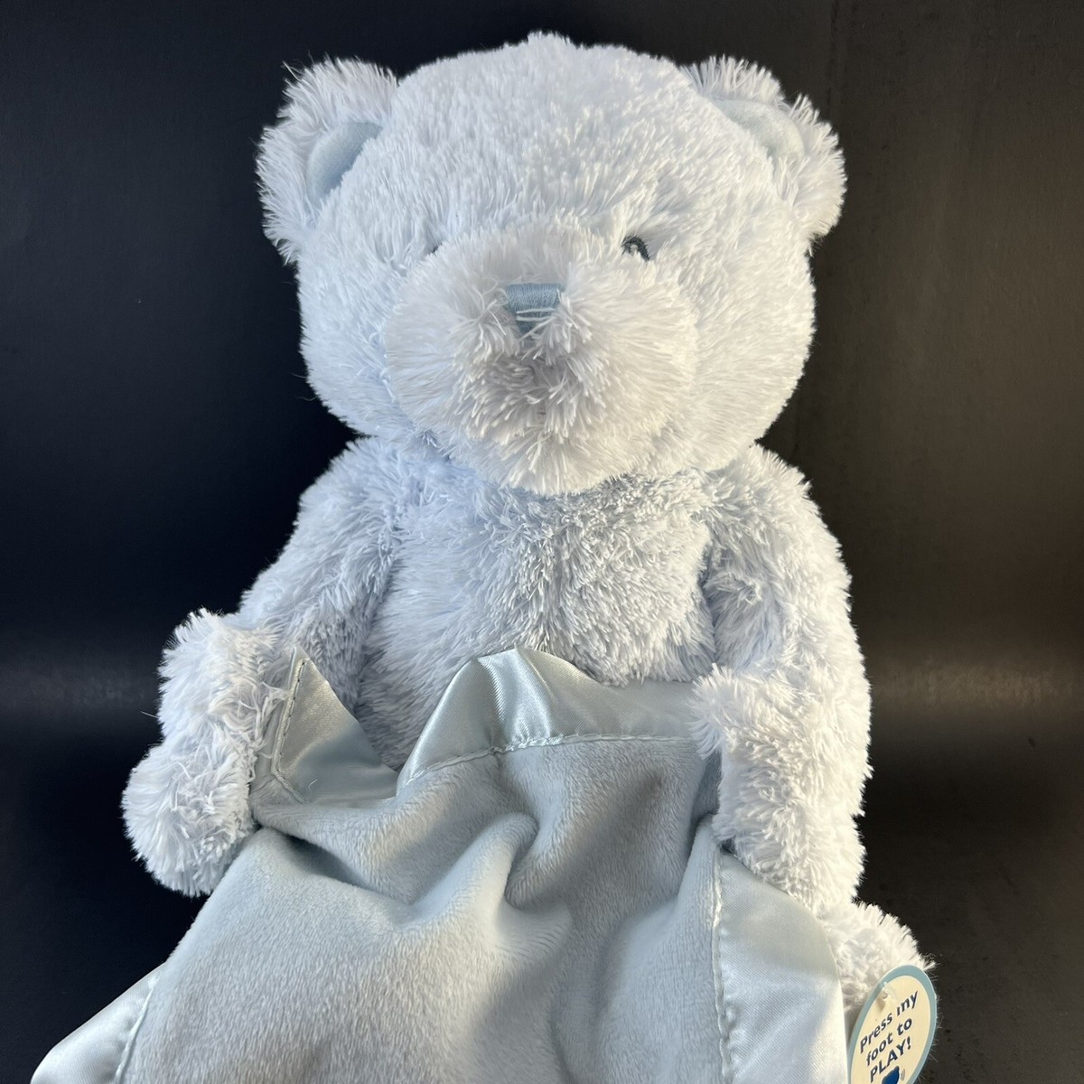 Baby GUND My First Teddy Bear Peek A Boo Animated Stuffed Animal