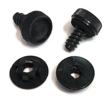 Datsun 280ZX Hatch Trim Panel Fastener & Lock Plate Set, 1979-1983 OEM NEW!