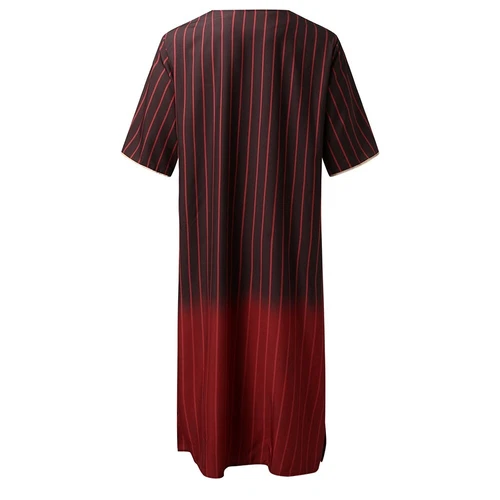 Mens Robe Muslim Clothing Saudi Arab Jubba Kaftan,Dishdash,Thobe,Long-Sleeve - Picture 22 of 36