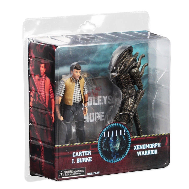 Aliens Hadleys Hope Carter J. Burke VS Xenomorph Warrior Action Figures Set Toy - image 4 of 4