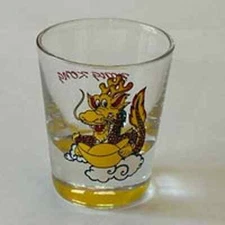 Dragon~Hong Kong Shot Glass