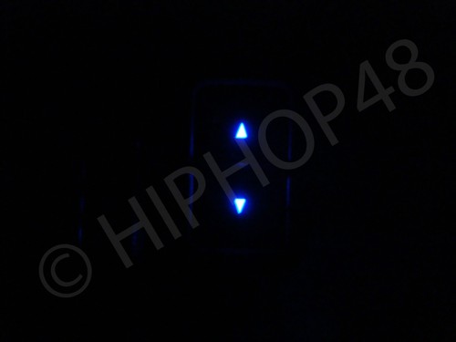 Ford BA BF XR FAIRMONT Full Set Power Window Switches - BLUE Led Illuminated - Picture 2 of 7