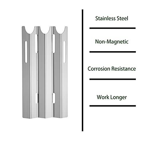 Damile Grill Heat Plates Heat Shield for Vermont Castings Grill 4