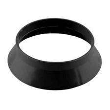 POLYPIPE SOIL & VENT 110MM BLACK VENT FLASHING COLLAR - PACK 6