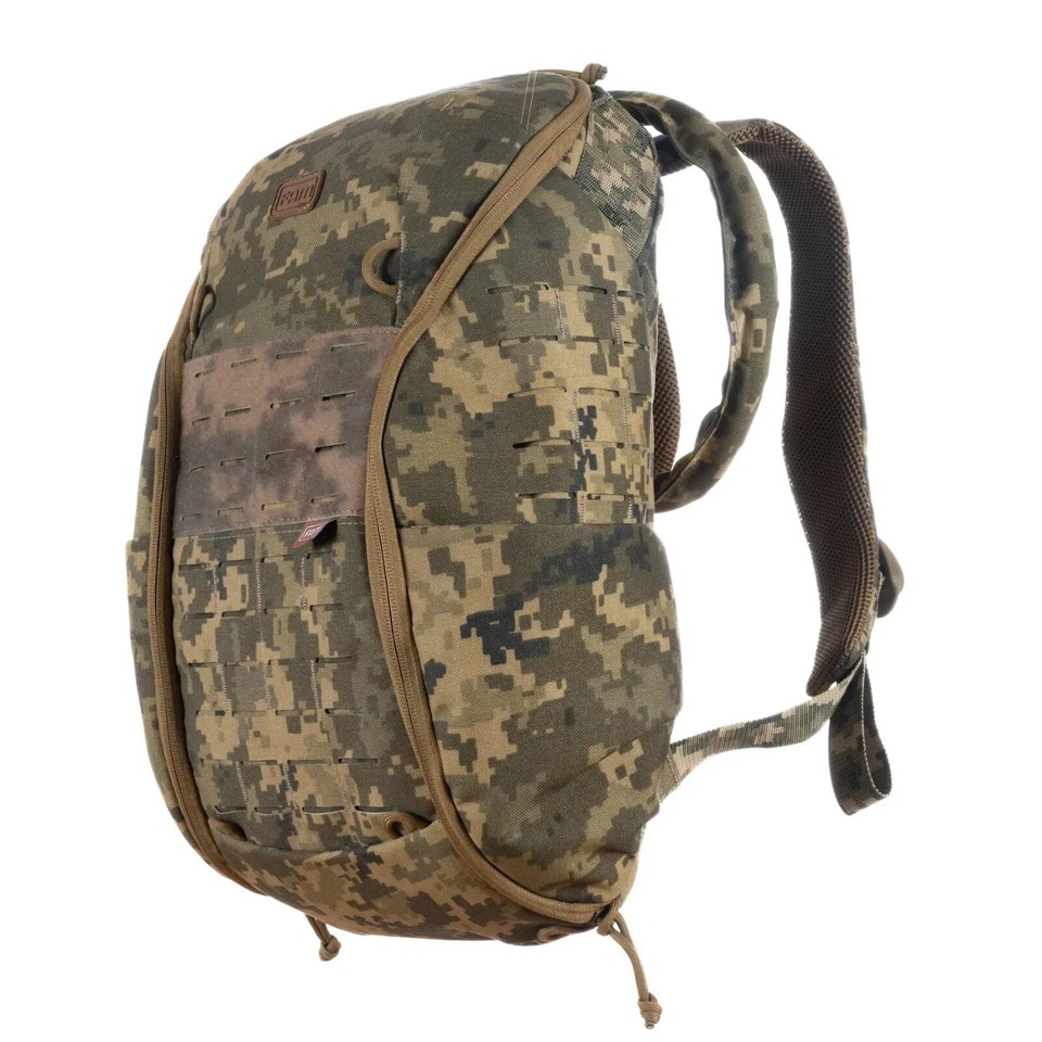 Tactical Backpack 15L Pixel MM-14 Laser Cut MOLLE Ukraine Military army ...